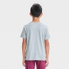 Boys' Short Sleeve Valentine's Day Graphic T-Shirt - Cat & Jack™ Charcoal Gray - 3 of 4