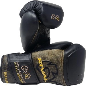 Rival Boxing RFX-Guerrero Intelli-Shock Bag Gloves - Crocodile/Black - 1 of 2