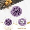 Unique Bargains Satin Flower Durable Elegant Large Peony Floral Lapel Brooch Pin - 3 of 4