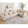 NicBex Modular Sectional Sofa,Corduroy Upholstered Deep Seat Couch for Living Room,Apartment,Office - 2 of 4
