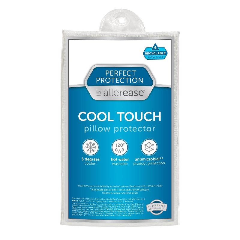 Perfect Protection Cool Touch Pillow Protector - Allerease, 1 of 8