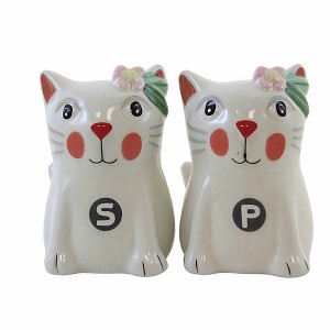 Enesco 3.25 In Pretty Kitty Salt & Pepper Designed By Michelle Allen Salt And Pepper Shakers - 1 of 3