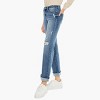 KanCan Essentials Carrie Mid Rise True Straight Leg Jeans - 2 of 4