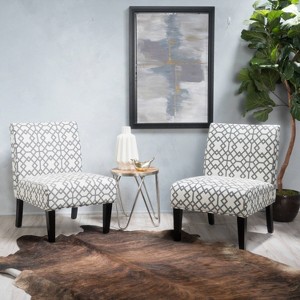 Set of 2 Kassi Accent Chair - Christopher Knight Home - 1 of 4
