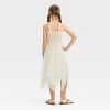 Zenzi Girls' Sleeveless Lace Maxi Dress - Ivory - 2 of 3