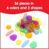 Junior Rainbow Pebbles Set, Colorful Sorting and Stacking Stones for Early Math Skills Ages 18M+ - 3 of 4