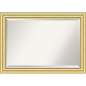 Amanti Art Sophia Beveled Framed Bathroom Vanity Wall Mirror - 1 of 4