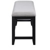 GDFStudio Nicole 47" W Modern Upholstered Fabric Hardwood Counter Bench - 4 of 4