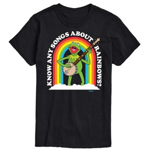 Men's - The Muppets - Kermit Know Any Songs About Rainbows Short Sleeve Graphic T-Shirt - 1 of 4