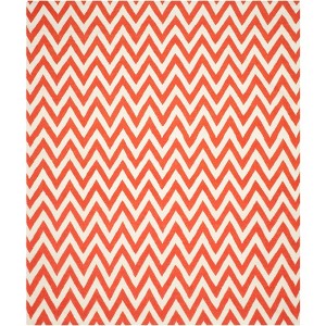 Dhurries DHU557 Hand Woven Flat Weave Indoor Rugs - Safavieh - 1 of 4