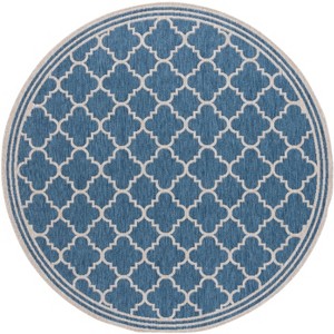 Beach House BHS266 UV & Stain Resistant Non-Shedding Power Loomed Indoor/Outdoor Rugs - Safavieh - 1 of 4