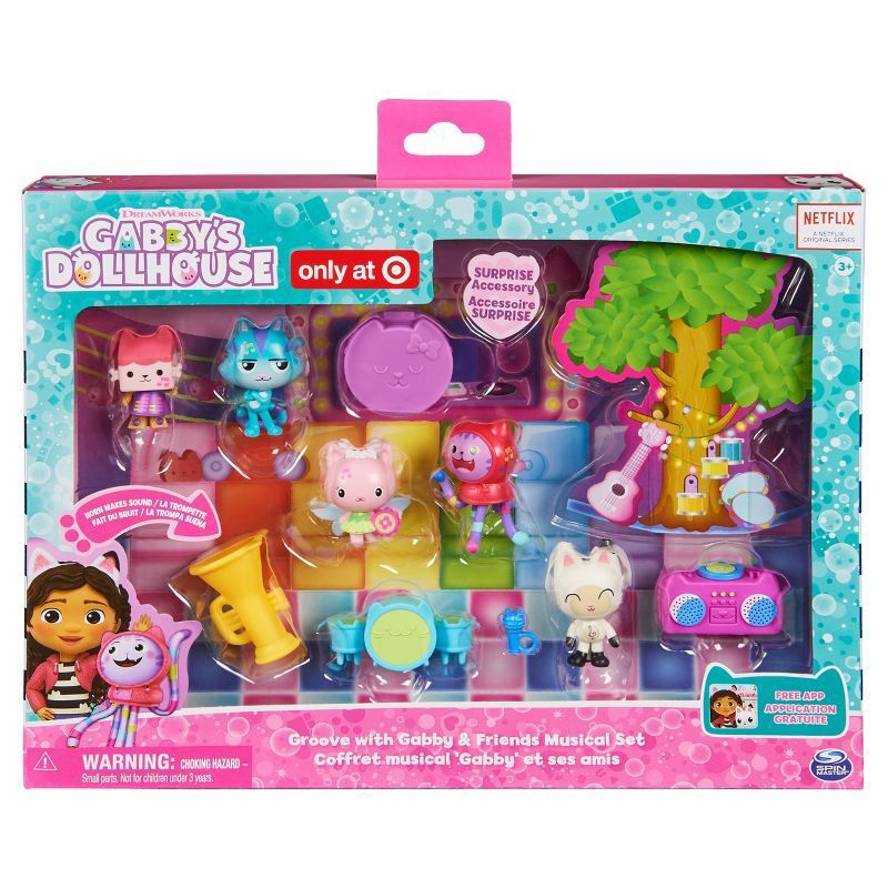 Gabby&#39;s Dollhouse Groove with Gabby &#38; Friends Musical Playset, 3 of 10