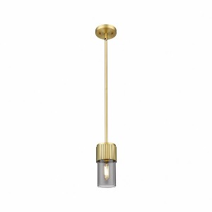 Bolivar - 1 Light Pendant In Industrial Style-7 Inches Tall and 4 Inches Wide - 1 of 1