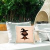 Stupell Industries Trick Or Treat Witch Outdoor Decorative Throw Pillow, 18 x 18 - 3 of 3