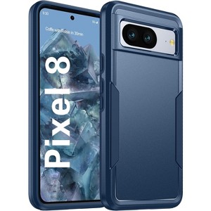 Entronix Case Compatible with Pixel 8 - Soft-Touch Dual-Layer Sleek Cover - 1 of 4