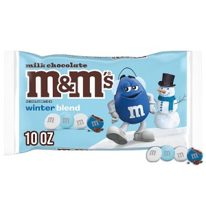 M&M's Holiday Milk Winter Blend Chocolate - 10oz - 1 of 4