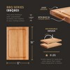 John Boos Reversible 21" Au Jus Carving Cutting Board with Juice Groove - 2 of 4