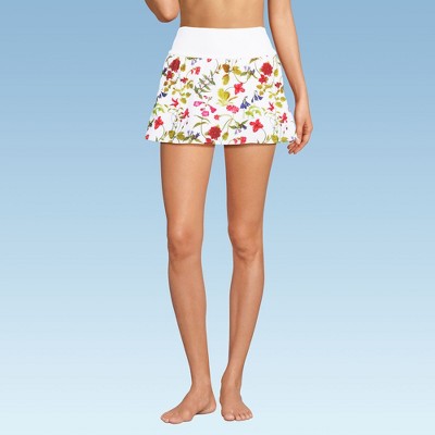 Lands' End Women's Pinchless Mini Swim Skort