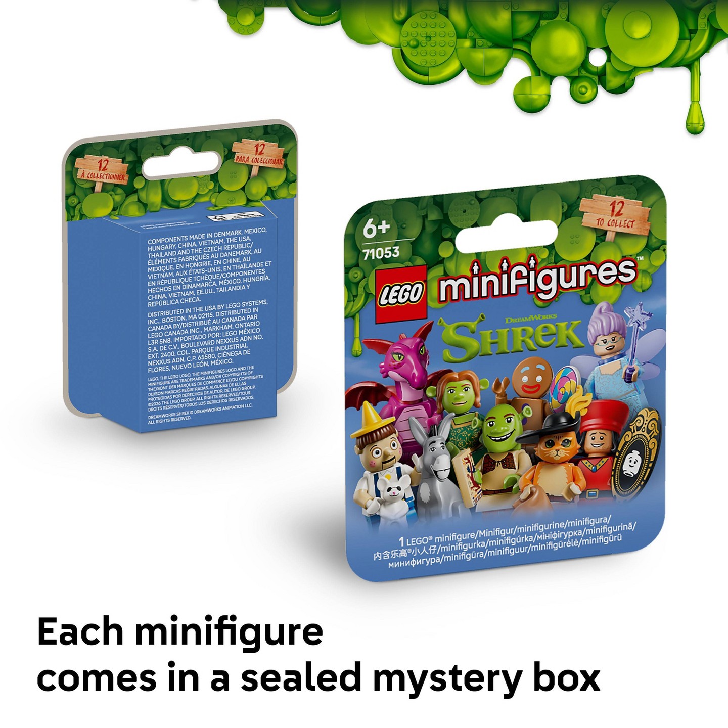 Детские конструкторы LEGO Minifigures Shrek Series 6pk 66815 — фото 3
