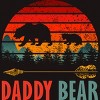 Men's Design By Humans Retro Forest Sunrise Daddy Bear By ZeusSE T-Shirt - 2 of 2