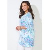 Catherines Women's Plus Size Liz&Me Applique Y Tunic - 4 of 4