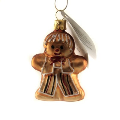 Golden Bell Collection 2.75" Czech Gingerbread Man Ornament Czech Cookie Sweets  -  Tree Ornaments