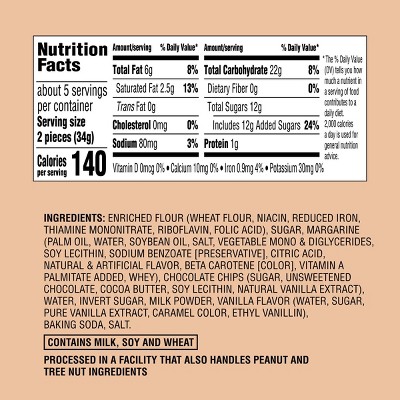 Chocolate Chip Edible Cookie Dough - 6oz - Favorite Day™