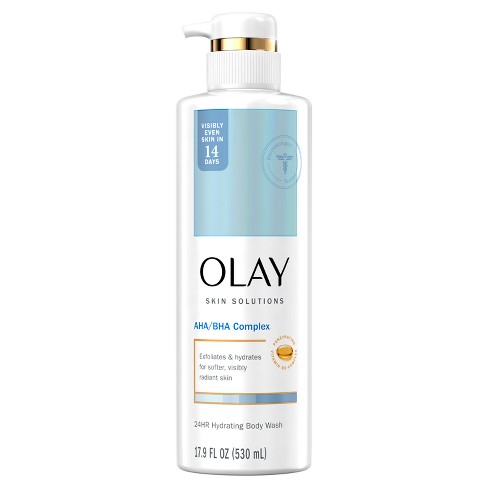 Olay Skin Solutions Body Wash With Aha bha Complex 17.9 Fl Oz Target
