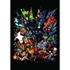 Justice League Full Cast of Heroes Men's Black T-shirt - 2 of 3