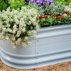 Vego Garden 9-in-1 Novel Modular Rectangular Metal Outdoor Raised Garden Bed Kit 42"x78"x17" - 3 of 4