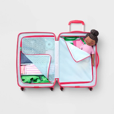 Kids’ Hardside Carry On Spinner Suitcase Strawberry – Cat & Jack
