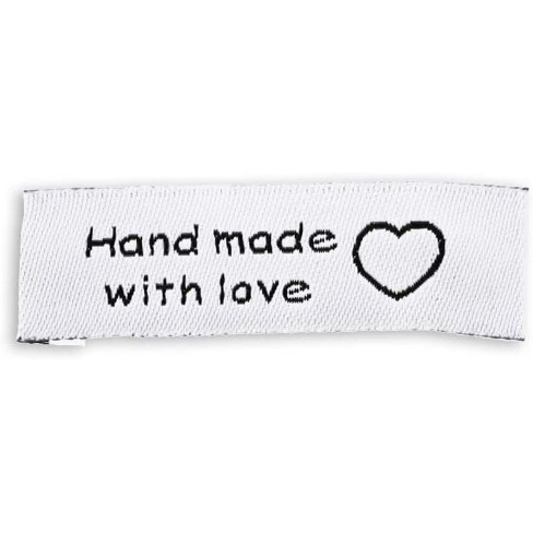 handmade with love tags