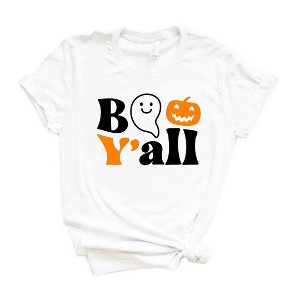Simply Sage Market Women's Boo Y'all Short Sleeve Graphic Tee - 1 of 2