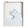 18" x 24" Blake Waves Framed Printed Glass Natural - Kate and Laurel: Modern Wall Decor, Nature Art, Sawtooth Back - 4 of 4