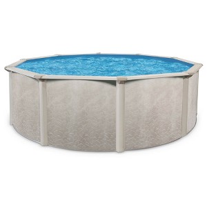 Aquarian Round Frame Above Ground Swimming Pool without Liner - 1 of 4