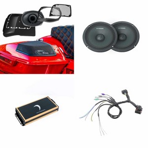 Diamond Audio MICRO84U 4-Channel Full Range Class D Amplifier, MSTLINK T-Harness for 14-23 HD Factory Radios, MSPRO65 6.5" PRO High Output Speakers... - 1 of 4