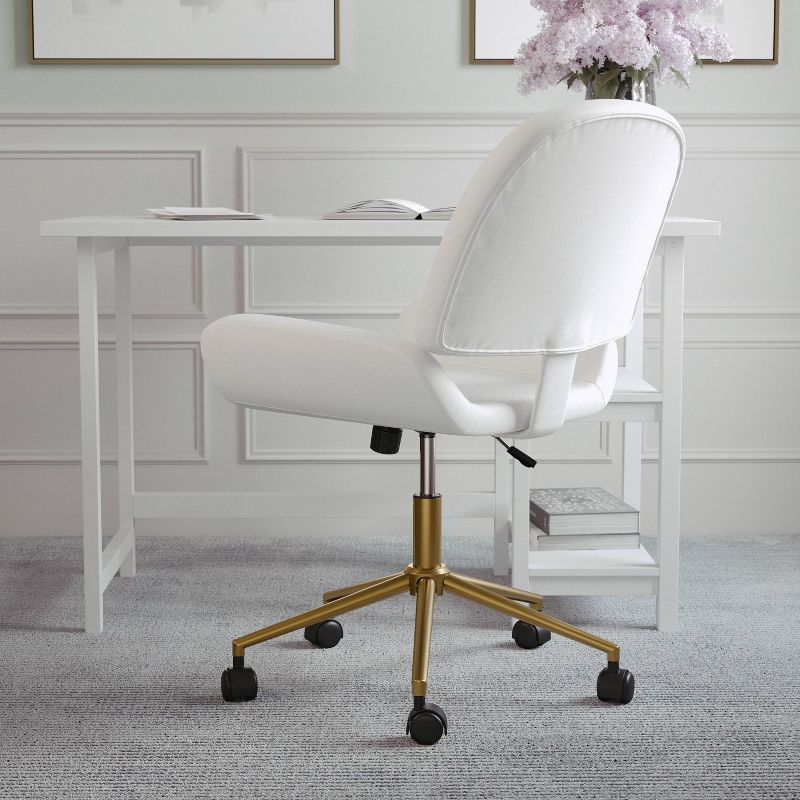 Upholstered Office Chair - Martha Stewart, 4 of 15