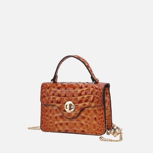 MKF Collection Mae Women's Vegan Leather Mini Crossbody Functional Handbag by Mia K - 1 of 4