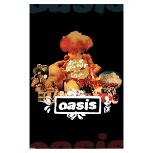 Trends International Oasis - Dig Out Your Soul Framed Wall Poster Prints - 1 of 4