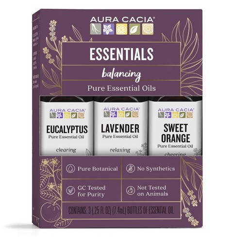 Aura Cacia Essential Oil, Pure, Lavender, Relaxing - 0.5 fl oz