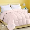 Sevobal Quilts Extra Large Plump Thick Duvet - Winter Enhanced Warmth with Skin-Friendly Comfort Premium Christmas Gift Selection, Pink, 120"*120"*1" - 4 of 4