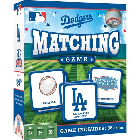 Masterpieces Officially Licensed Mlb Los Angeles Dodgers Matching Game For  Kids And Families : Target