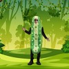 Studio Halloween, LLC Silly Dill Pickle Adult Costume | One Size - 3 of 4