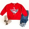 Valentine Goose Coquette - Toddler Graphic Sweatshirt - 2 of 4