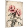 Amanti Art Soft Floral I by Tradelink Inhouse Artist Framed Canvas Wall Art - 2 of 4