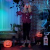 Outsunny 70.75" Life Size Outdoor Halloween Decorations Circus Clown, Animated Prop Animatronic Decor with Sound and Motion Activated, Light Up Eyes - 2 of 4