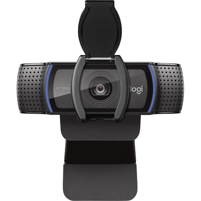 Logitech C920E Business Webcam - 1920 x 1080 Maximum Video Resolution - Built-in Dual Omni-Directional Microphones - External Privacy Shutter, 5 of 7