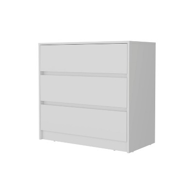 NicBex 3 Drawers Dresser for Bedroom,Chest of Drawers with Handle Free Design,Modern Freestanding Dresser,Storage Dressers for Bedroom