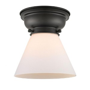 Cone - 1 Light Flush Mount In Industrial Style-7.4 Inches Tall and 7.75 Inches Wide - 1 of 1