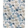 Coastal Ocean Beach Throw Blanket: Soft Plush Velvet Fleece with Seashells, Blue Grey on White. 50" X 70" Inches - 4 of 4